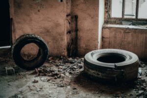 Why is your trailer tire wearing out on the inside?