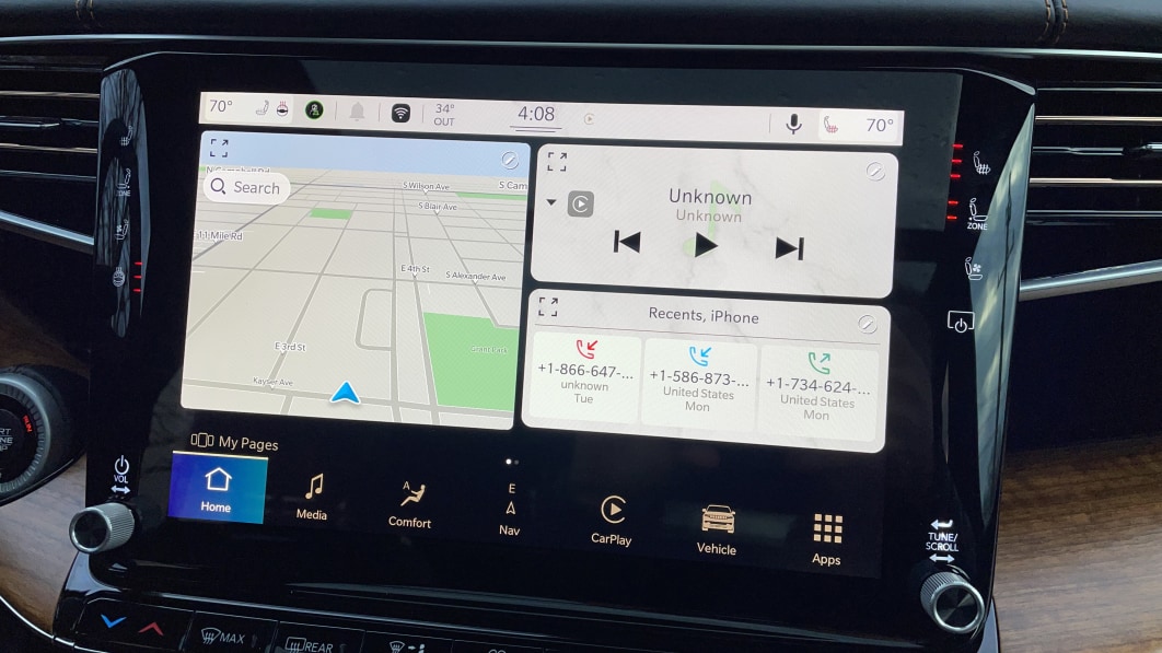 Infotainment systems comparison