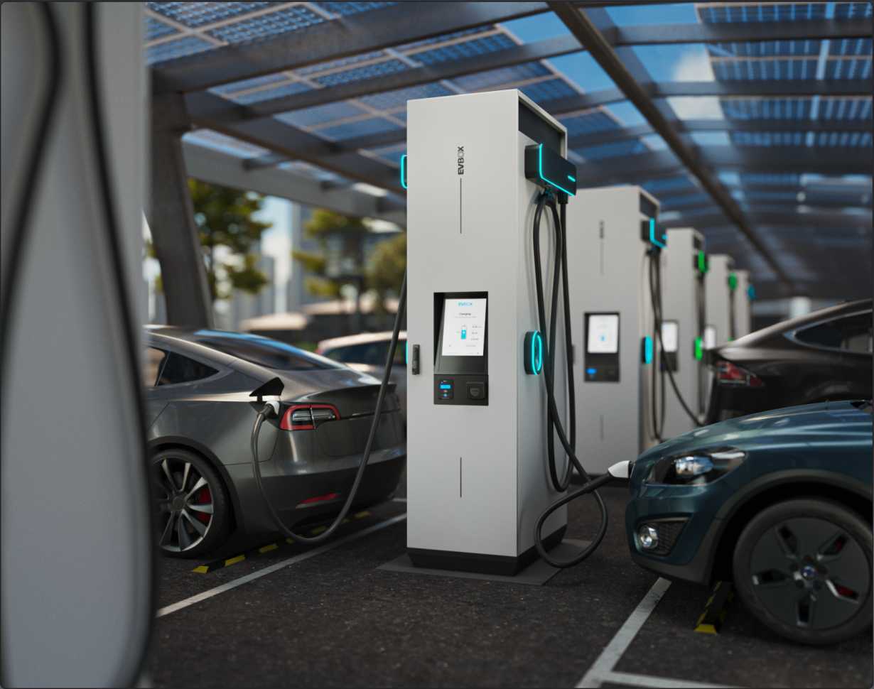 Electric vehicle charging stations