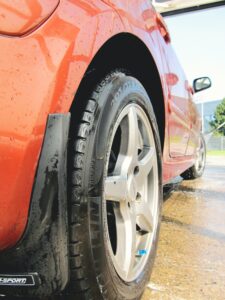 Can you pump a car tire with a bike pump?