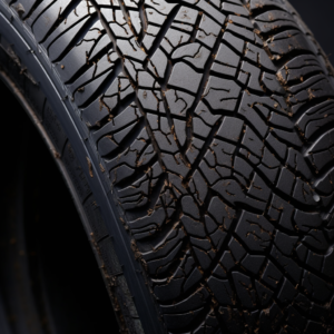 What causes tire feathering?