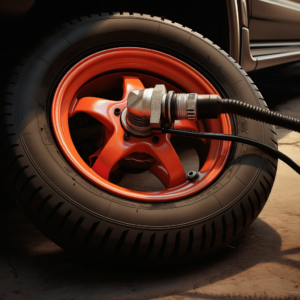 Can you pump a car tire with a bike pump?