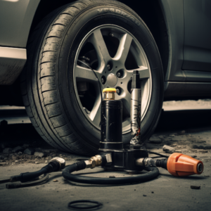Can you pump a car tire with a bike pump?
